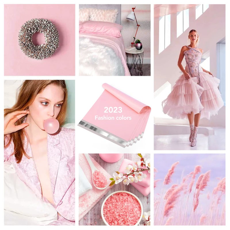 Metronic Poly Mailers 14.5x19 200 Pack, Strong Adhesive Shipping Envelopes for Clothing, Large Shipping Bags for Small Businesses, Waterproof Mailers Poly Bags for Shipping, Packages Bags Light Pink - Image 5